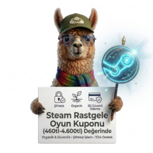 steam rastgele oyun kuponu ($10 $100) değerinde